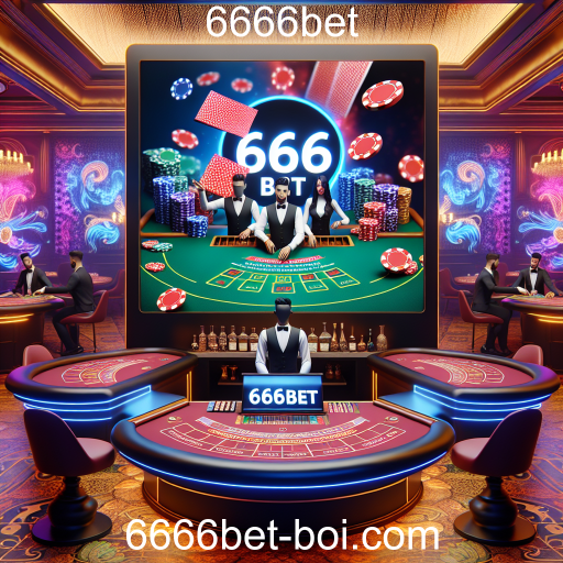 A Experiência Imersiva do Cassino ao Vivo na 6666bet